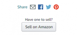 Amazon Have One To Sell button